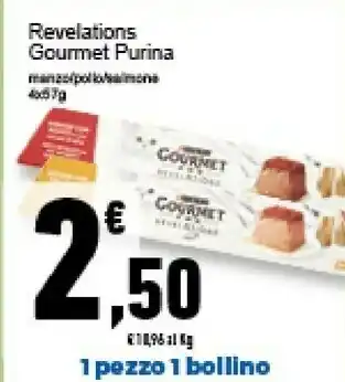 Conad Superstore Purina Revelations Gourmet offerta