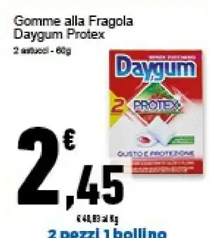 Conad Superstore Daygum Gomme Alla Fragola offerta