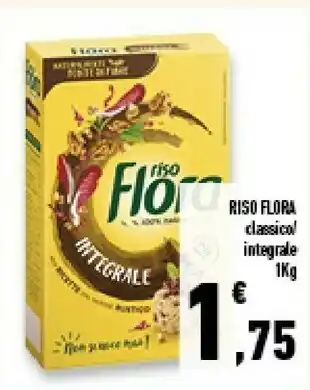 Conad Superstore Riso Flora - Riso Integrale 1000 G(ml) offerta