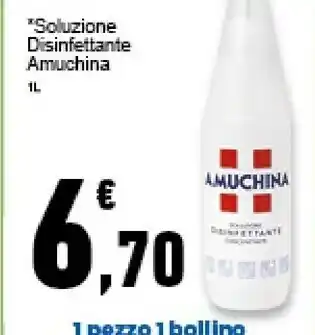 Conad Superstore Amuchina Soluzione Disinfettante offerta
