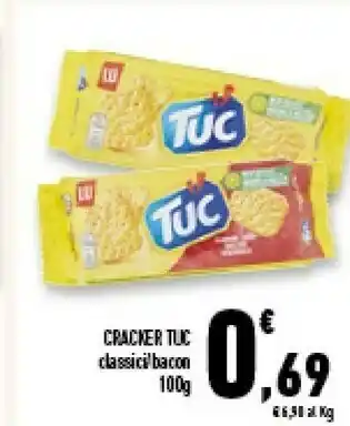 Conad Superstore Saiwa Tuc Bacon 100 G(ml) offerta