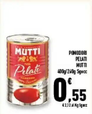 Conad Superstore Mutti Mutti - Pomodori Pelati 400 g(ml) offerta