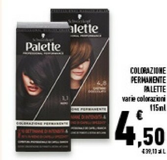 Conad Superstore Palette Colorazione Permanente offerta