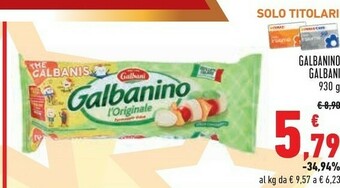 Conad Galbani No offerta