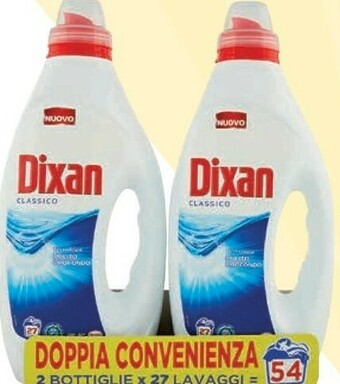 Conad Dixan Detersivo Liquido Per Lavatrice Classico offerta