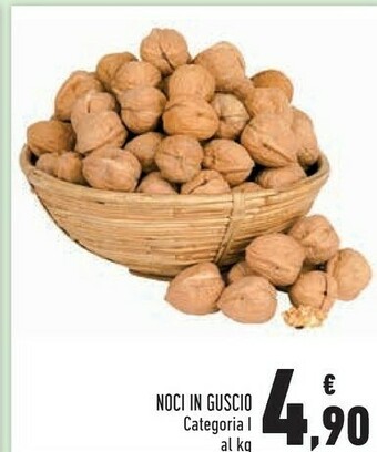 Conad Noci In Guscio offerta