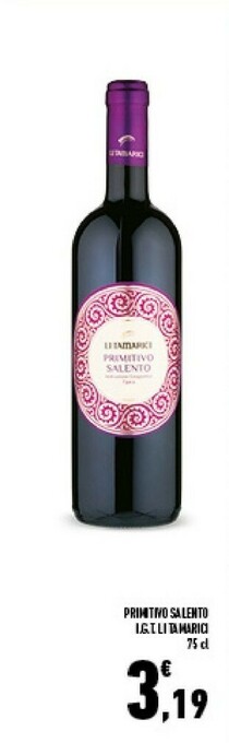 Conad Superstore Li Tamarici - Primitivo Salento 750 g(ml) offerta