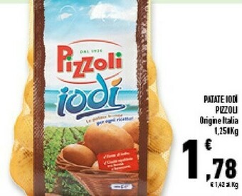 Conad Superstore Pizzoli Patate Iodi offerta
