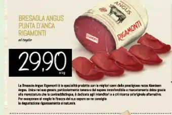 Conad Superstore Rigamonti Bresaola Angus Punta D'Anca offerta