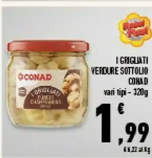 Conad Superstore Conad I Grigliati Verdure Sottolio offerta