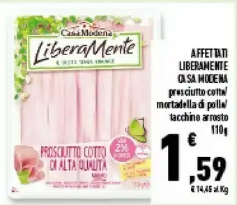 Conad Superstore Casa Modena Libera Mente Tacchino Arrosto 110 G(ml) offerta