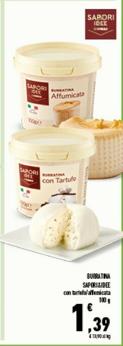 Conad Superstore Sapori & Idee Burratina offerta
