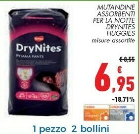 Huggies DryNites Pyjama Pants Ragazza 10 Pezzo(i)