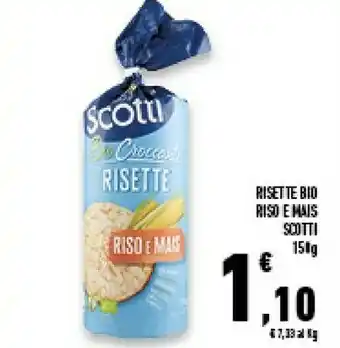 Conad Superstore Scotti Risette Bio Riso E Mais offerta