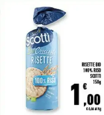 Conad Superstore Scotti Risette Bio 100% Riso offerta