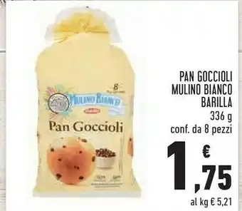 Conad Mulino Bianco Pan Goccioli 336 G(ml) offerta