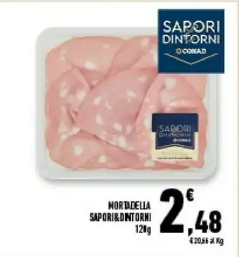 Conad Superstore Conad Mortadella Sapori & Dintorni offerta
