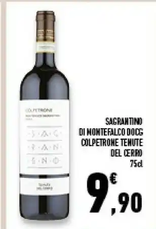 Conad Superstore Tenute del cerro Sagrantino Di Montefalco Docg offerta
