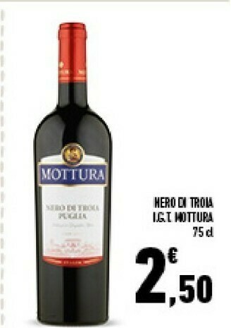 Conad Superstore Mottura Nero Di Troia IGT offerta