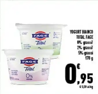 Conad Superstore Fage Fage - Yogurt Total 2% 170 g(ml) offerta