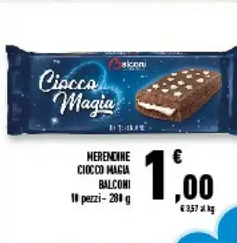 Conad Superstore Balconi - Snack Cacao Merendina Farcita Al Cacao offerta