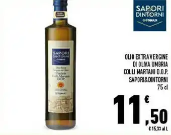 Conad Conad Olio Extravergine Di Oliva Umbria Colli Martani Dop 750ml offerta
