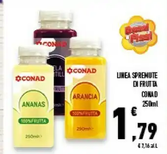 Conad Superstore Linea Spremuta Di Frutta offerta