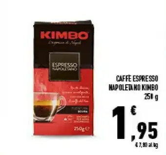 Conad Superstore Kimbo Caffè Espresso Napoletano offerta