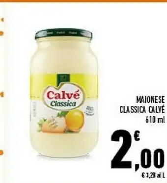 Conad Calvè Maionese Classica 610 Ml offerta