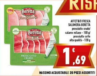 Conad Fratelli Beretta Affettati Fresca Salumeria offerta
