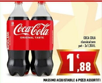 Conad Coca Cola Classica/ Zero offerta