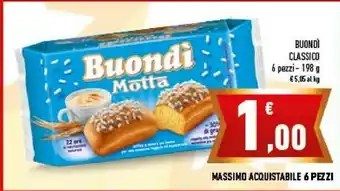 Conad Motta Buondi Classico offerta