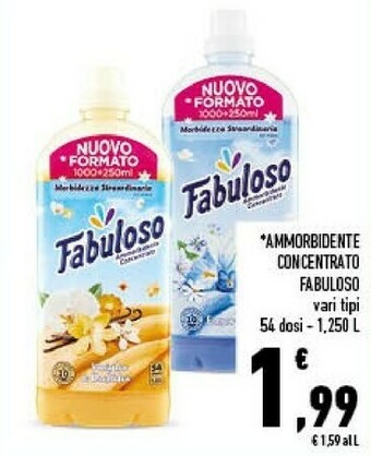 Conad Fabuloso Ammorbidente offerta