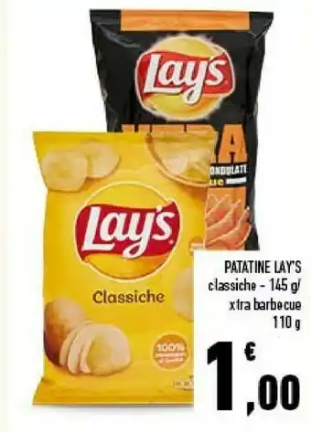 Conad Lay's Patatine Classiche 145 G(ml) offerta