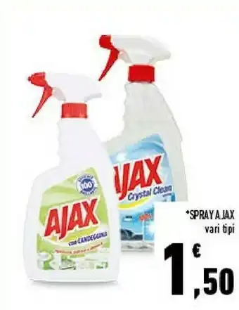 Conad Ajax Spray Sgrassatore offerta