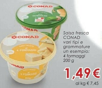 Conad Superstore Formaggio offerta