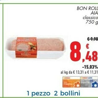 Conad Superstore Aia Bon Roll Classico offerta