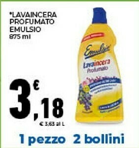 Conad Emulsio Lavaincera Profumato offerta