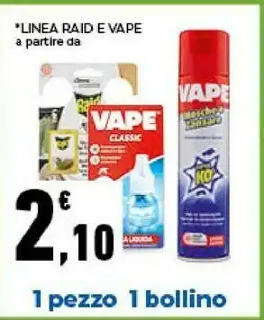 Conad Raid/ Vape Linea offerta