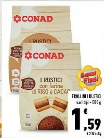 Conad Frollini I Rustici offerta
