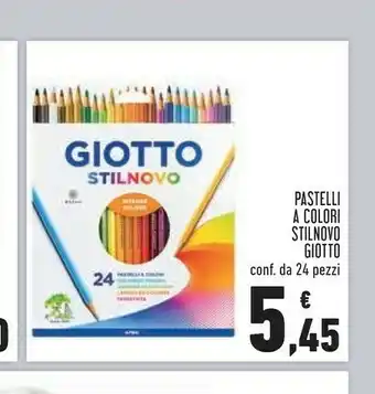 Conad Superstore Giotto Stilnovo 24 Pastelli offerta