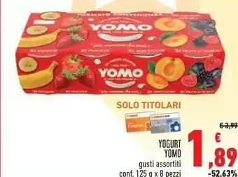 Conad Superstore Yomo Go Yogurt E Malto 125 G(ml) offerta