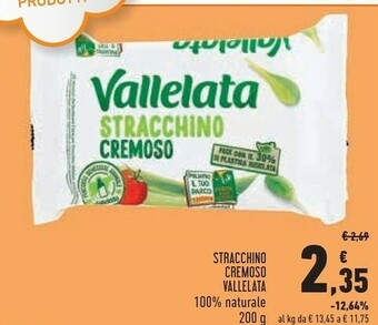 Conad Vallelata Stracchino Cremoso offerta