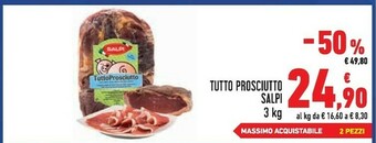 Conad Salpi Tutto Prosciutto offerta