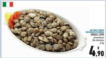 Conad Vongole Lupini offerta