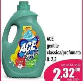 Del Prete Distribuzioni ACE gentile classica/profumata lt. 2,3 offerta