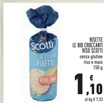 Conad Superstore Scotti Riso - Risette Bio offerta