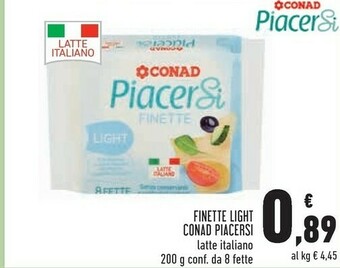 Conad Superstore Sottilette offerta