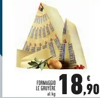 Conad Superstore Formaggio Le Gruyère offerta