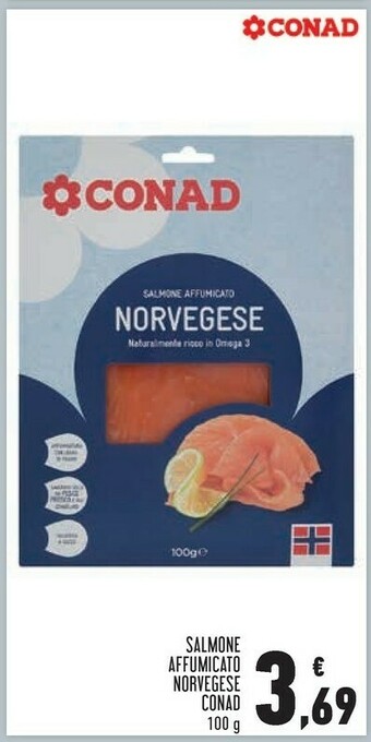 Conad Superstore Salmone affumicato offerta